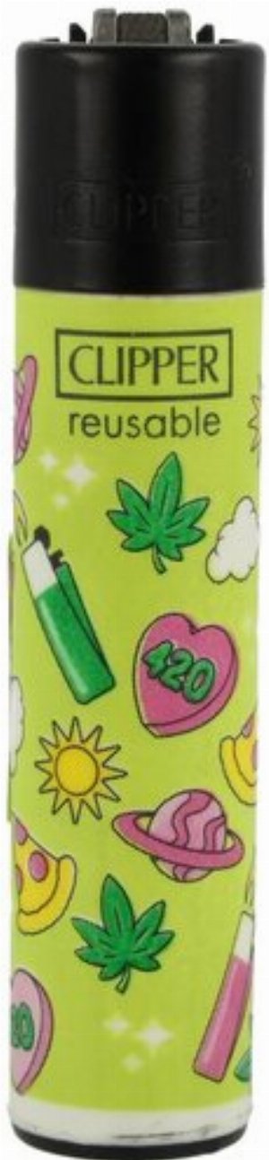 Clipper Feuerzeug – Girly-Serie 2v4 (Motiv-Edition)