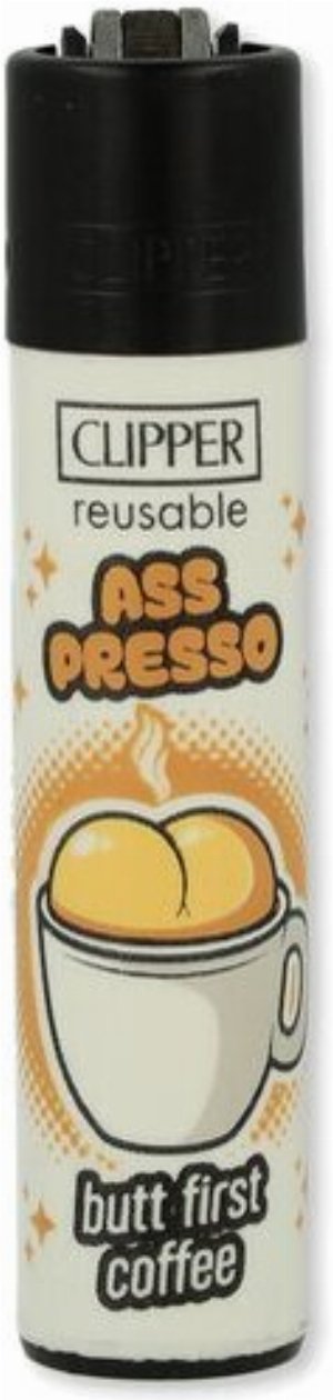 Clipper Feuerzeug „Ass Presso
