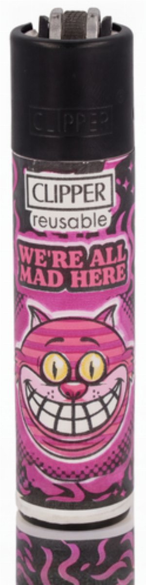 Clipper Feuerzeug „We're All Mad Here