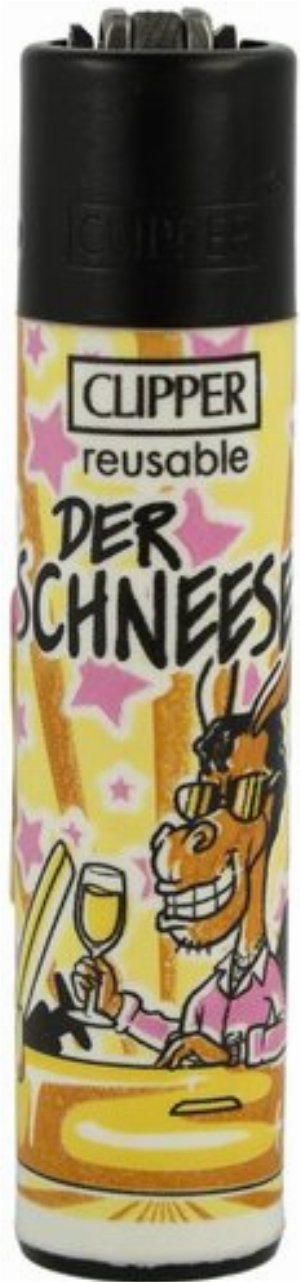 Clipper Nachfüll-Feuerzeug „Der Schneesel