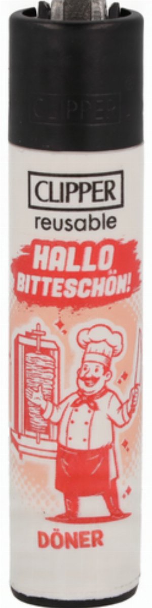 Clipper Feuerzeug „Döner Collection