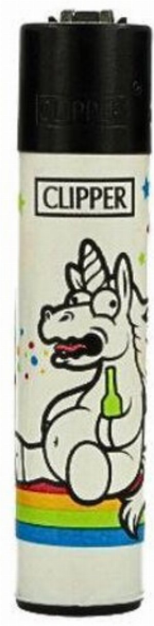 Clipper Gasfeuerzeug „Einhorn rülpst