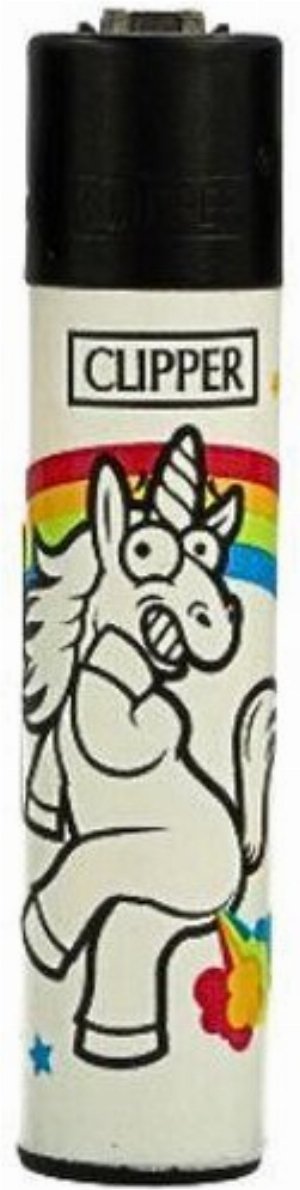 Clipper Gasfeuerzeug „Unicorn Rainbow