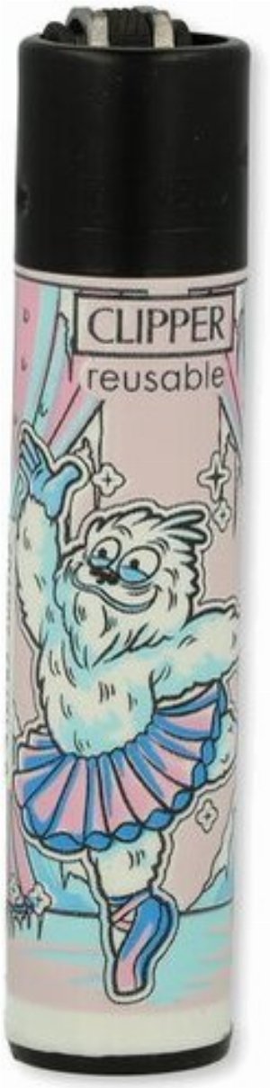 Clipper Gasfeuerzeug – Frozen Yetis „Ballerina