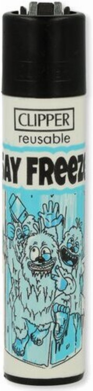 Clipper Gasfeuerzeug „Say Freeze!