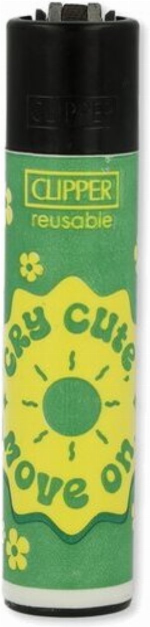 Clipper Softflame Feuerzeug „Cry Cute Move On