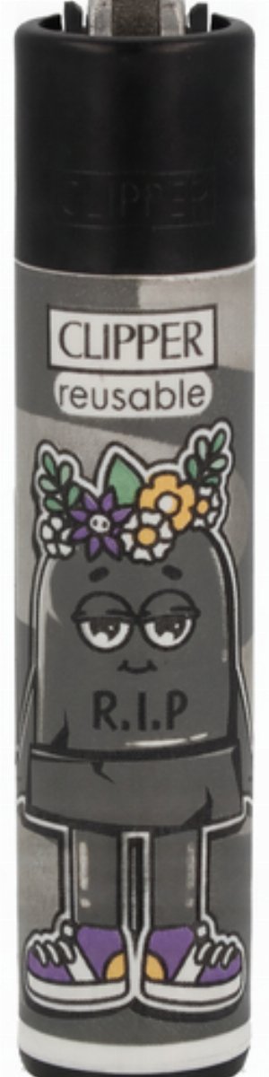 Clipper Feuerzeug – Halloween Edition „Grabstein