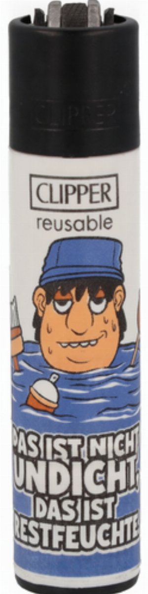Clipper Feuerzeug „Restfeuchte