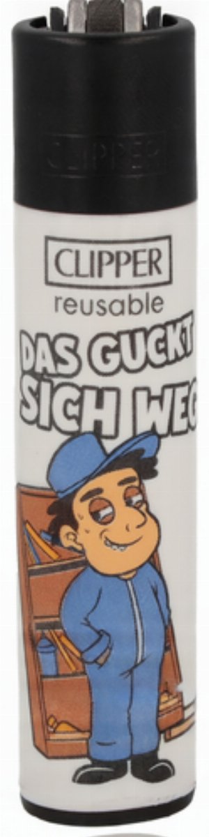 Clipper Motiv-Feuerzeug „Das Guckt sich weg