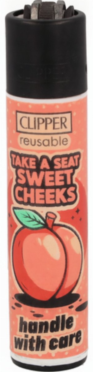 Clipper Feuerzeug „Take A Seat Sweet Cheeks