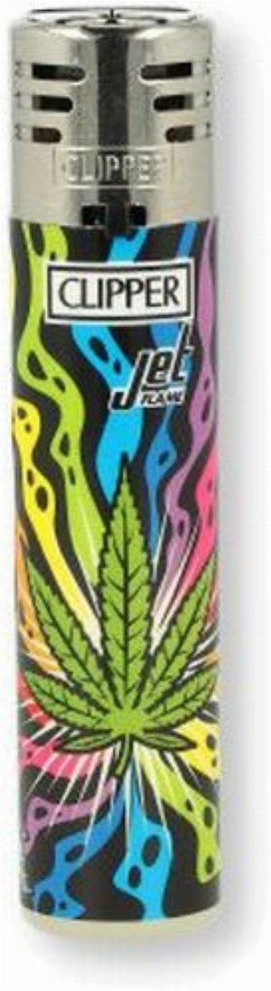 Clipper Jetflame Feuerzeug – Mazed Leaves Edition (Nr. 1 von 4)