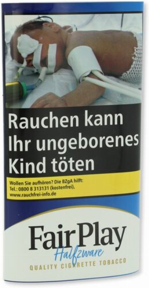 Fair Play Halfzware Pouch Päckchen 30 g Zigarettentabak
