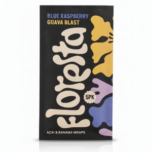 Floresta Acai & Banana Blunt Wraps – Blue Raspberry Guava Blast