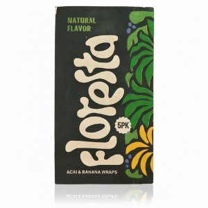 Floresta Acai & Banana Natural Flavor Kräuter-Wraps – Tabakfrei