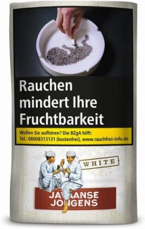 Javaanse Jongens White Päckchen 30 g Zigarettentabak