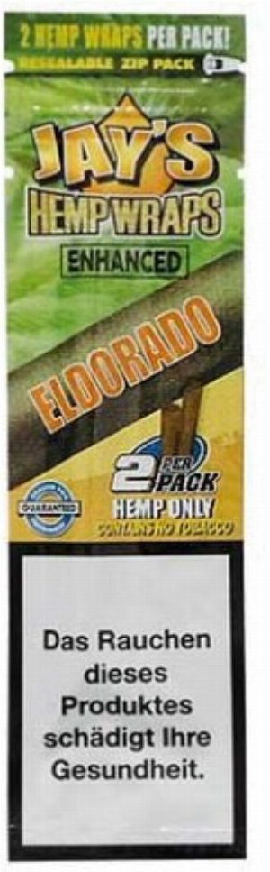 Jay's Blunts Eldorado Hemp Wraps – Ananas-Shake-Aroma