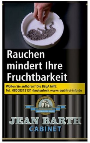 Jean Barth Schwarzer Shag Päckchen 35 g