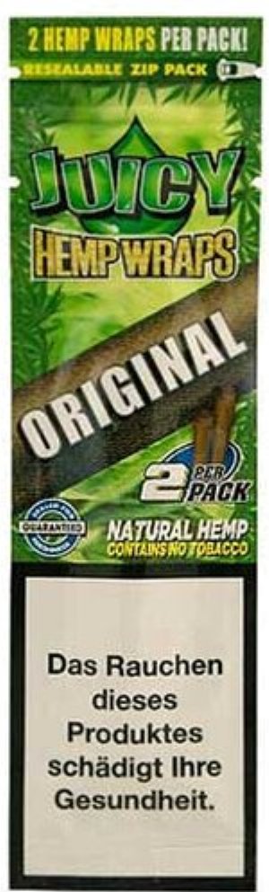 Juicy Blunts Hemp Wraps – Natur-Hanfblätter zum Selbstdrehen