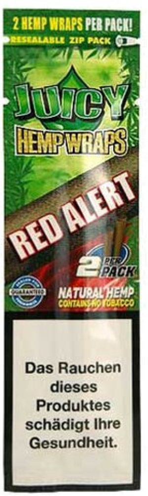 Juicy Blunts Hanf-Wraps „Red Alert