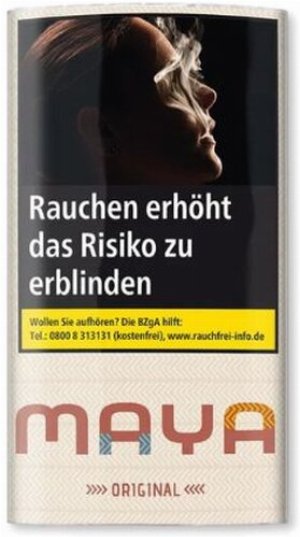 Maya Red Päckchen 30 g Zigarettentabak ohne Zusatzstoffe