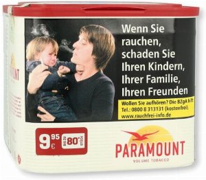 Paramount Volumen Tabak Dose 36 g