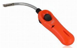 Prof Flex Stabfeuerzeug mit Piezo-Zündung – Orange