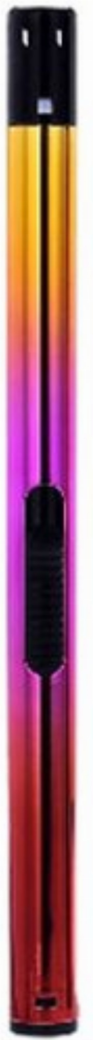 Prof Anodized Tube Stabfeuerzeug Piezo – Tricolor Gelb/Lila/Rot