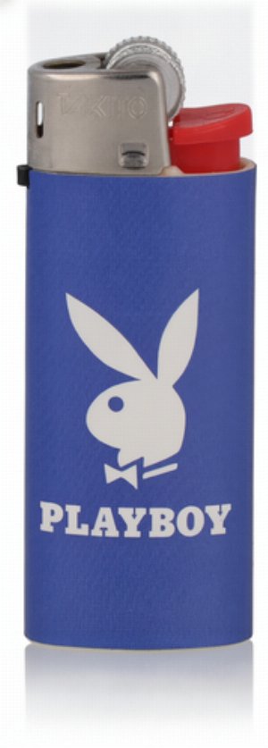 Takito Flinti Mini – Softflame Feuerzeug Playboy Edition in Blau