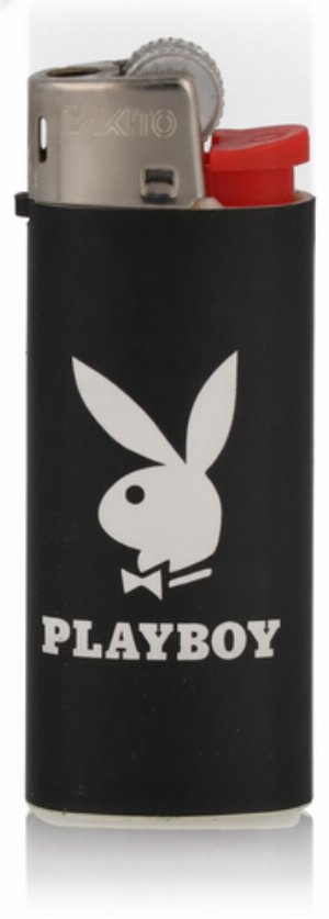 Takito Flinti Mini Playboy – Einweg-Taschenfeuerzeug Schwarz/Weiß