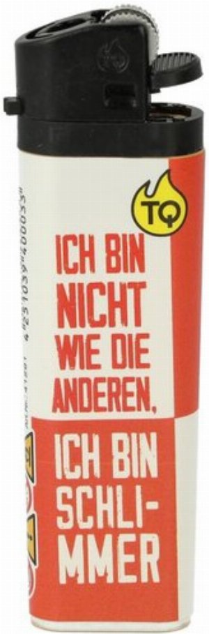 Tobaliq Einweg-Gasfeuerzeug „Ich bin schlimmer