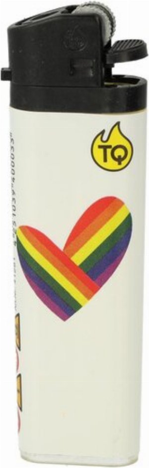 Tobaliq Einweg-Feuerzeug „Love is Love