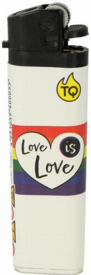 Tobaliq Einweg-Gasfeuerzeug – Serie „Love is Love