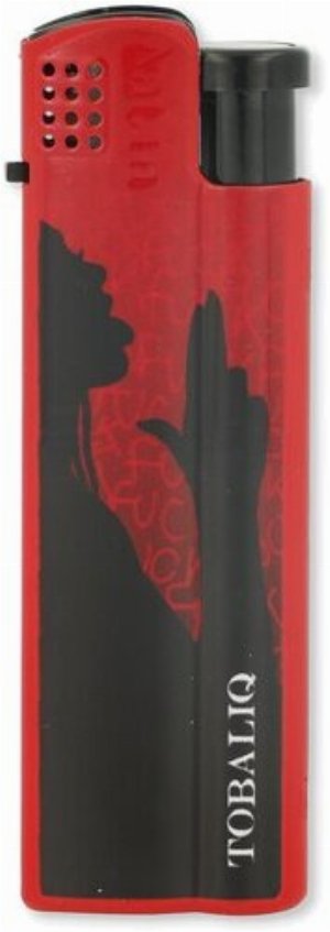 Tobaliq Jetfeuerzeug Devil Girl – Modell Nr. 4 mit abnehmbarem Metallgehäuse