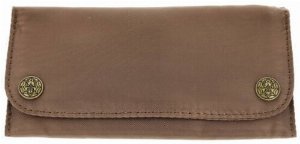 Tsuge Black Spider Leder-Drehertasche – Braun