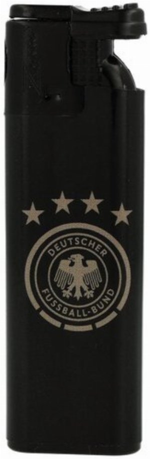 Zorro Juicy Jet-Feuerzeug DFB-Edition – Schwarz (1v3)