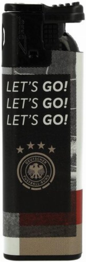 Zorro Juicy Jet-Feuerzeug DFB-Edition – Schwarz (3v3)