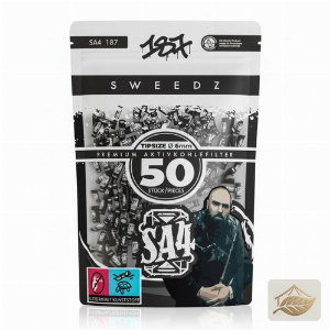 187 SWEEDZ SA4 Slim-Filter 6 mm im Beutel