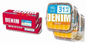 Denim Volumentabak-Set mit Denim Filterhülsen