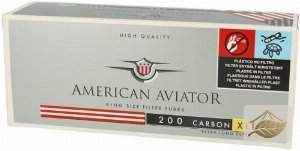 American Aviator Carbon XL Hülsen mit langem Aktivkohlefilter