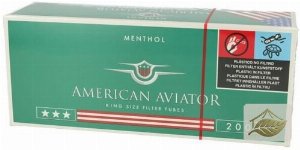 American Aviator Menthol Filterhülsen King Size