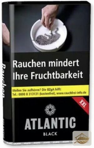 Atlantic Black Feinschnitt zum Stopfen