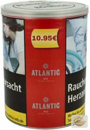 Atlantic Red Volumentabak, breit geschnitten