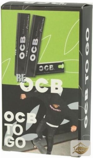 OCB To Go Dreherbox Schwarz mit Papers und Tips