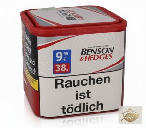 Benson & Hedges Rot Volumentabak in der Dose