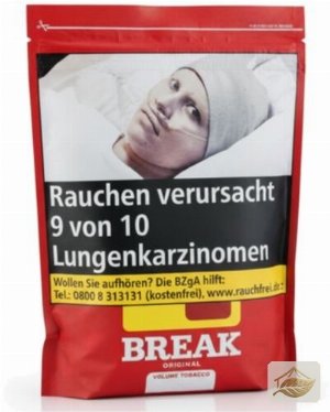 Break Original Rot Volumentabak im Beutel