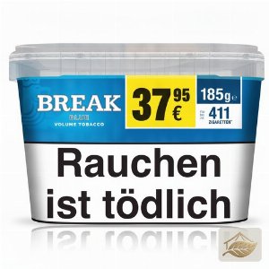 Break Blau American Blend Volumentabak im Eimer