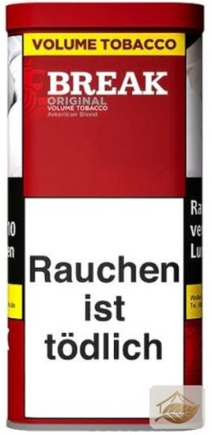 Break Original Red Volumentabak in der Dose