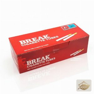Break King Size Filterhülsen mit kurzem Filter