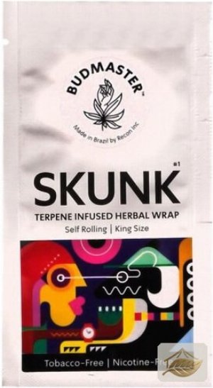 Budmaster Skunk Blunt Wrap aus Teeblättern