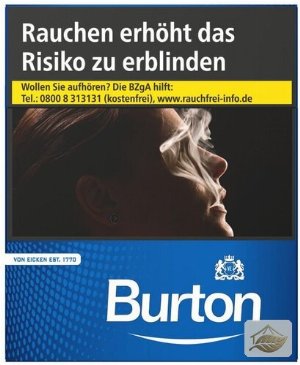 Burton Blue UP Zigaretten 40er